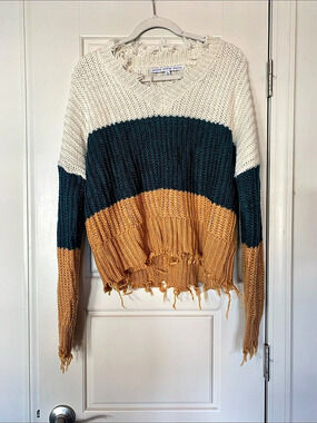 HYFVE Color Block Sweater Size Large